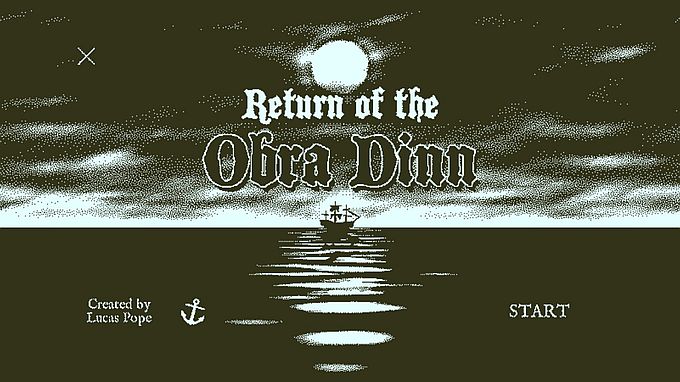 Return of the Obra Dinn～謎を解くために船へ