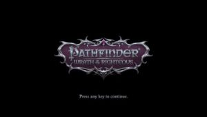 Pathfinder : Wrath of the Righteous